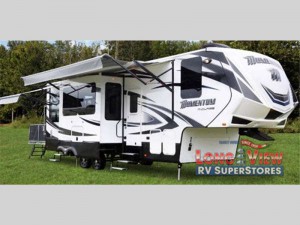 Grand Design Momentum M Class Fifth Wheel Toy Hauler