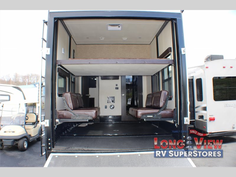 Grand Design Momentum M Class Fifth Wheel Toy Hauler Garage