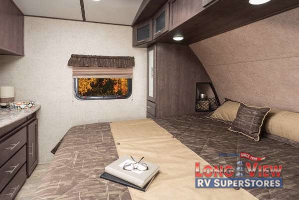 Forest River Surveyor Master Bedroom