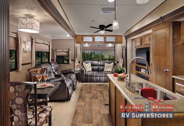 Wildwood Heritage Glen Fifth Wheel Interior