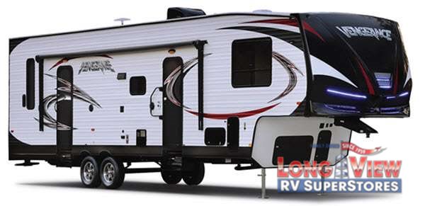 Vengeance Super Sport Toy Hauler Fifth Wheel