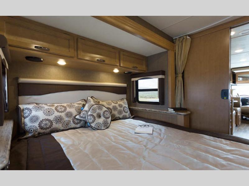 Thor A.C.E. Class A Motorhome Master Bedroom