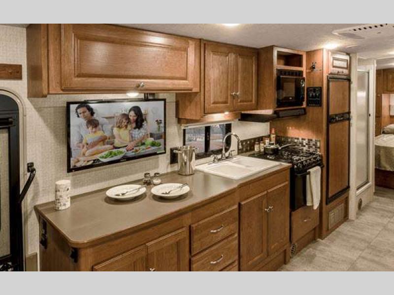 Winnebago Sunstar Class A Motorhome Kitchen