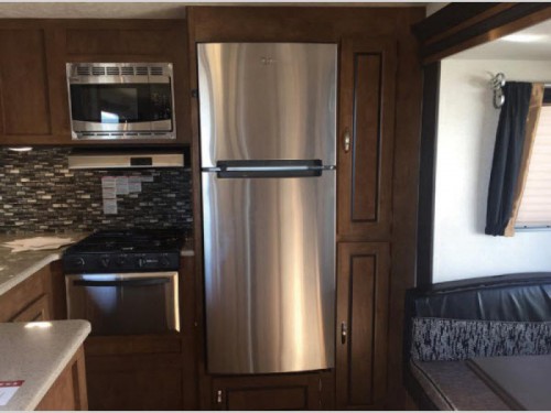 Forest River Wildwood Travel Trailer Kitchen