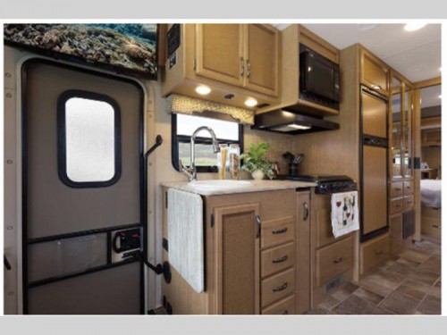 Thor Vegas Class a Motorhome Kitchen