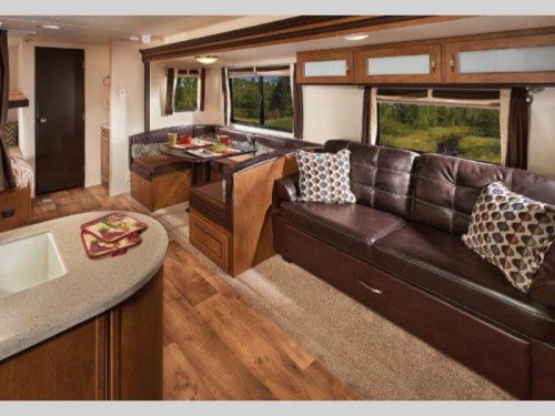 Forest River Wildwood Travel Trailer Interior