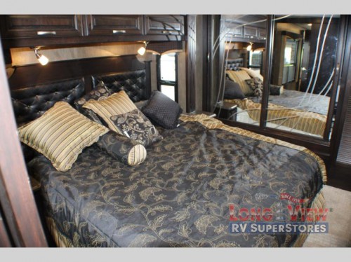Forest River Berkshire Class A Motorhome Master Bedroom