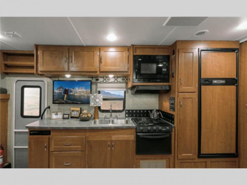 Winnebago Spirit Class C Motorhome Kitchen