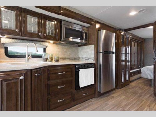 Thor Miramar Class A Motorhome Kitchen