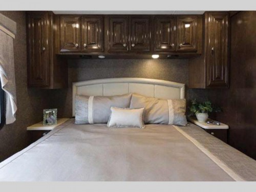 Thor Miramar Class A Motorhome Master Bedroom