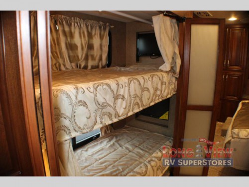 Forest River Charleston Class A Diesel Motorhome Bunks