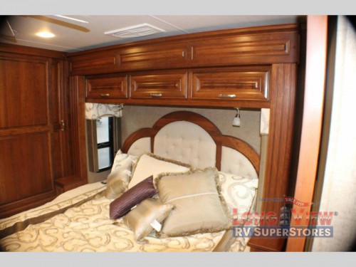 Forest River Charleston Class A Diesel Motorhome Master Bedroom