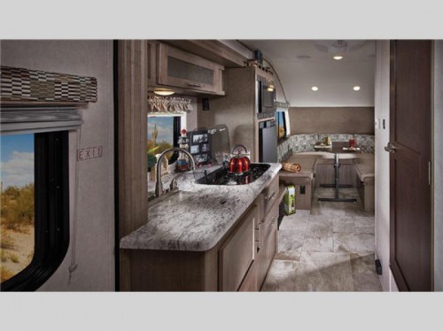Forest River R Pod travel trailer Interior