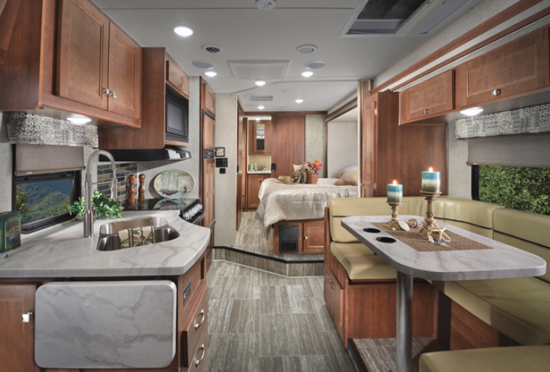living area in sunseeker