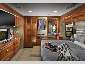 Berkshire Diesel Motorhome Interior Master Bedroom