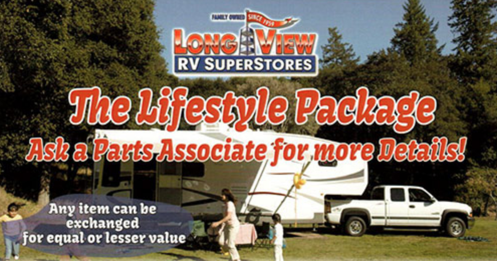 Longview RV Supstores RV Parts Package